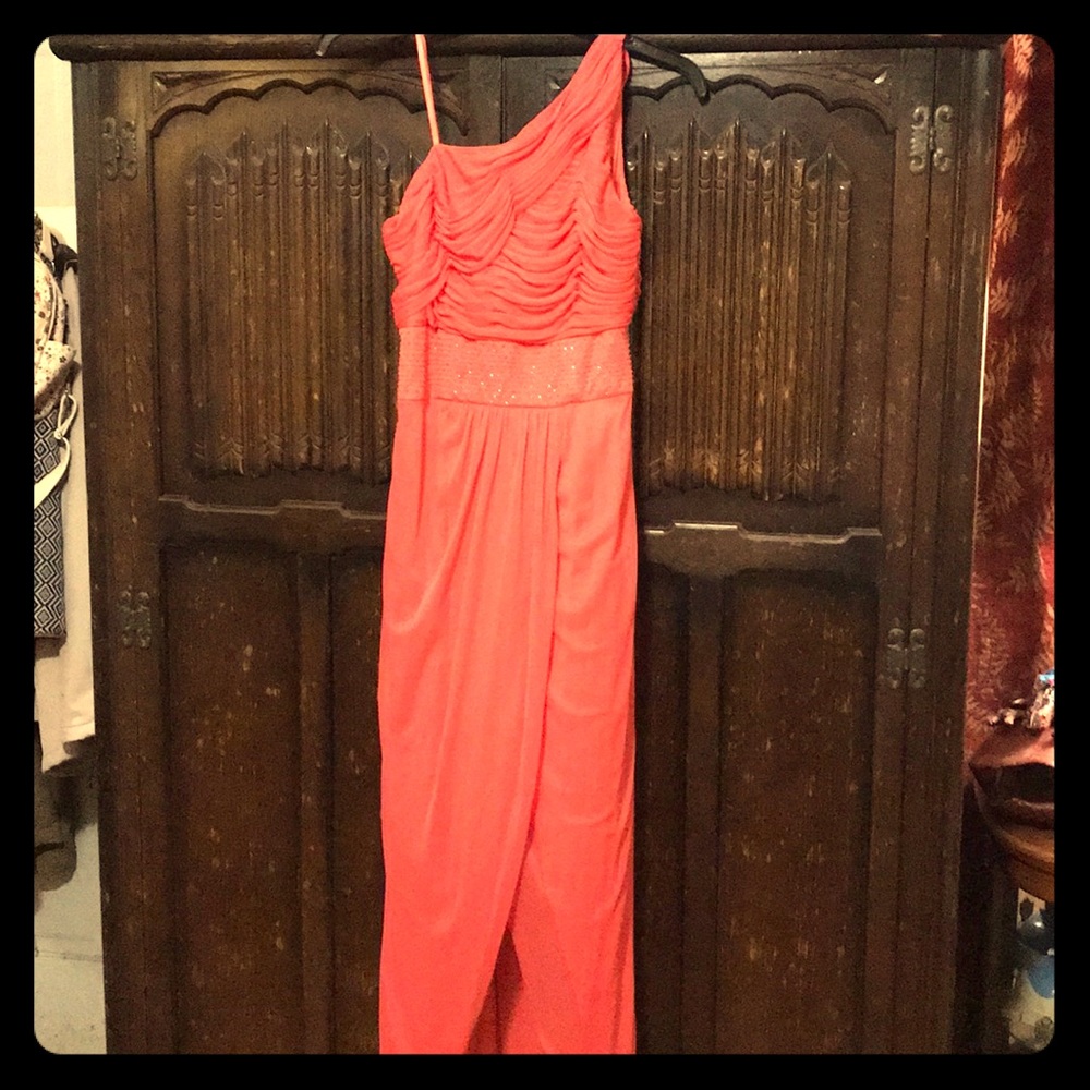 Adrianna Papell Beaded Chiffon Dress